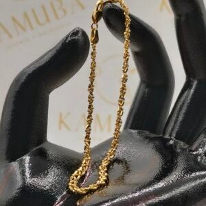 Pulsera Estelar Italiana Especial | Oro 18k | 19 cm – 3.2 g