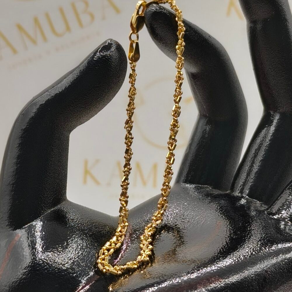 Pulsera Estelar Italiana Especial | Oro 18k | 19 cm – 3.2 g