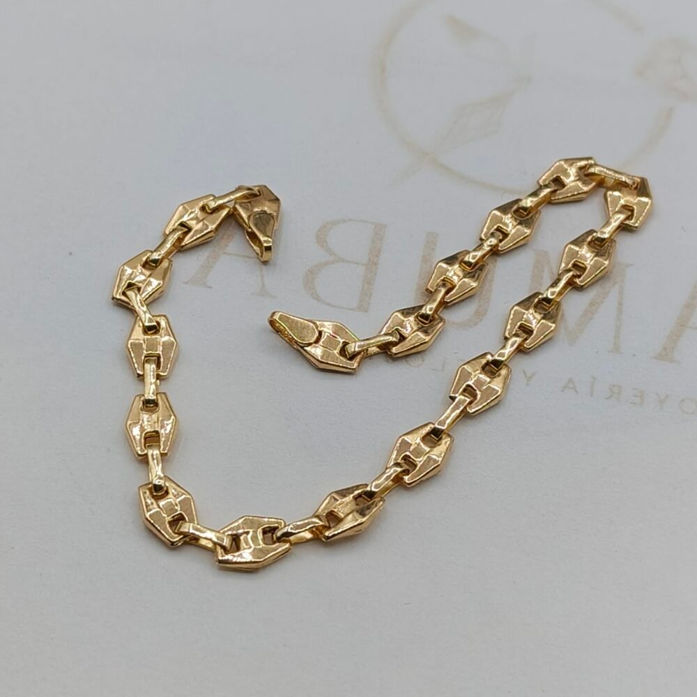 Pulsera Imperial | Oro 18k | Nacional – 20 cm - 4 g