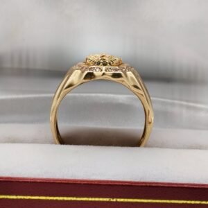 Anillo Virgen de Guadalupe Oro 18k | Nacional | Talla 10-10.5-11